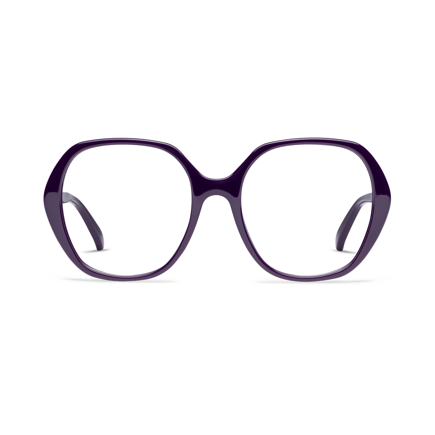 Linda Readers READING GLASSES LOOK OPTIC Reader Shiny Purple 1.00