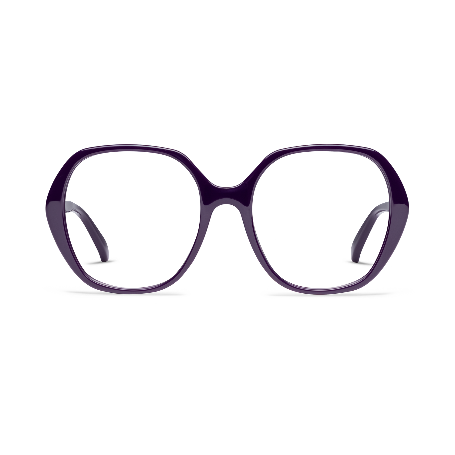 Linda Readers READING GLASSES LOOK OPTIC Reader Shiny Purple 1.00