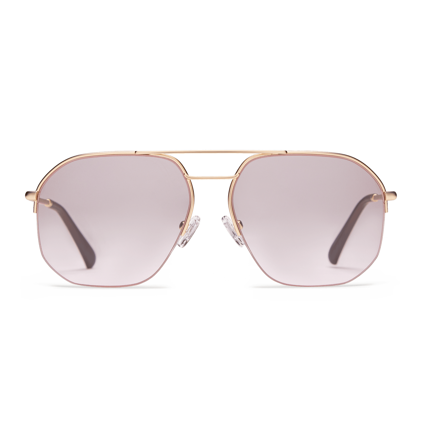 Muse-M Tints Sunglasses LOOK OPTIC Gold Pink Tint No Magnification