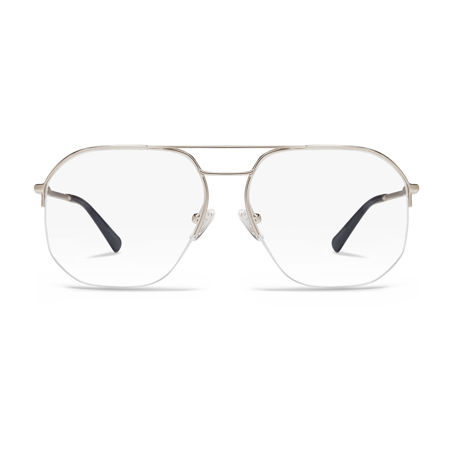 Muse Readers READING GLASSES LOOK OPTIC Reader (Silver) 1.00