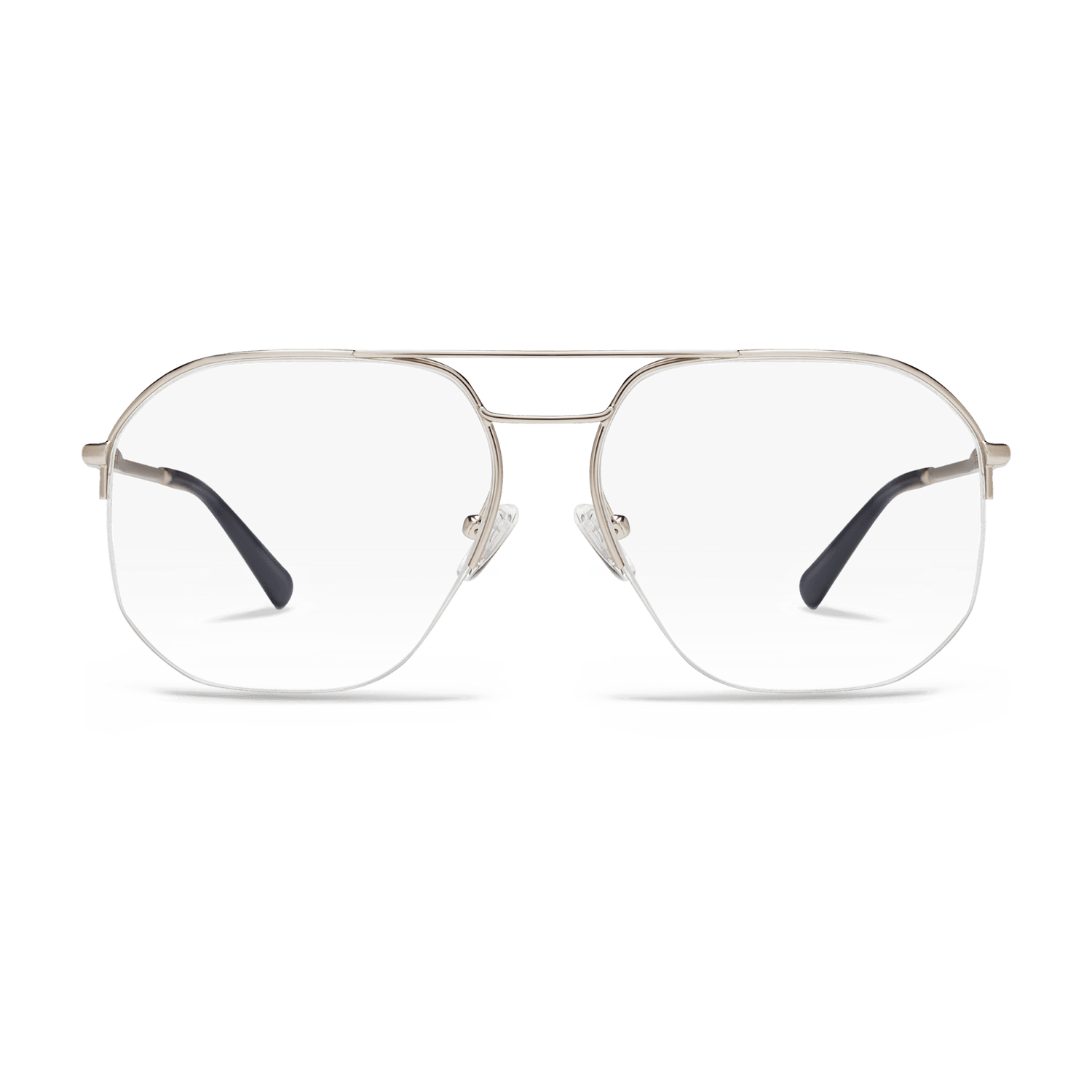 Muse Readers READING GLASSES LOOK OPTIC Reader (Silver) 1.00