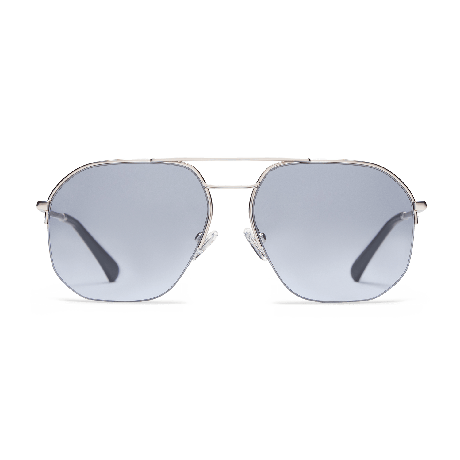 Muse Readers READING GLASSES LOOK OPTIC Silver Blue Tint +1.00 
