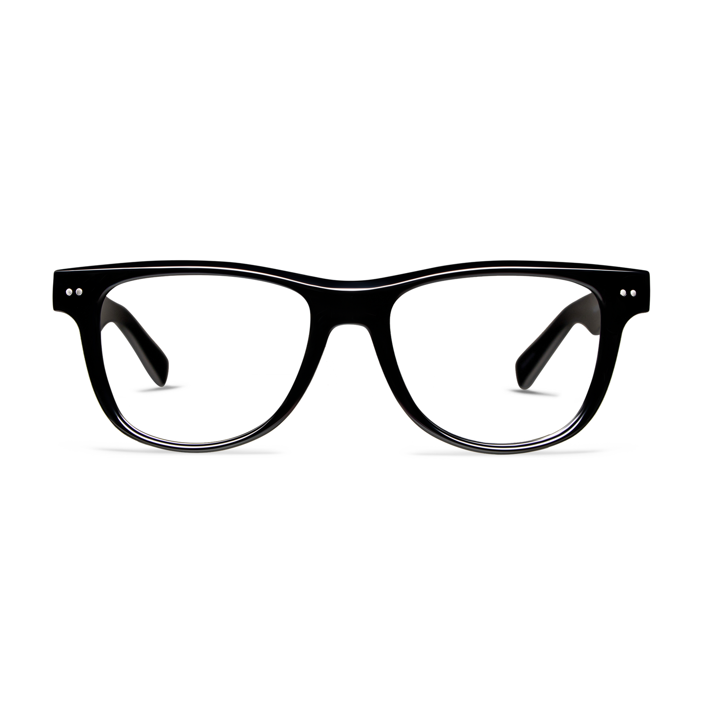 Sullivan Readers READING GLASSES LOOK OPTIC Shiny Black +1.00 