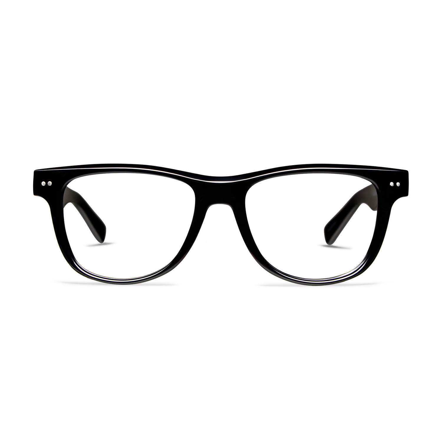Sullivan Readers READING GLASSES LOOK OPTIC Shiny Black +1.00 